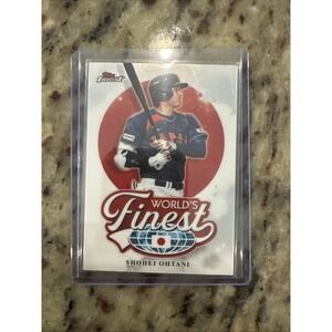 2026 Topps Finest World Baseball Classic World's Finest WF-22 Shohei Ohtani